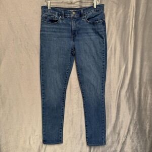 Levis 311 Shaping Skinny Jeans Womens 31x30 Blue Mid Rise Stretch Denim